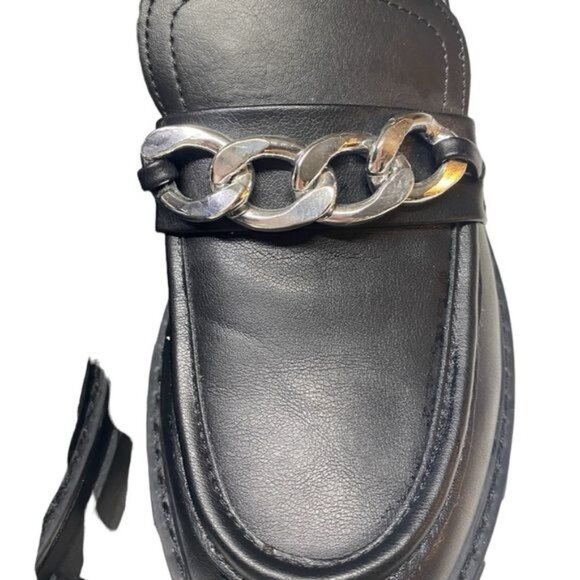 Vintage Y2K No Boundaries Bratz 90s Platform Black Chunky Heel Loafers S… - Picture 7 of 11